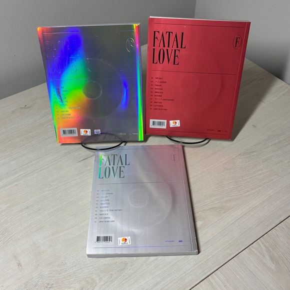Monsta X Fatal Love 3rd Album Versions 2 3 4 Kpop CD Photobook Collection 2020 - Picture 7 of 12